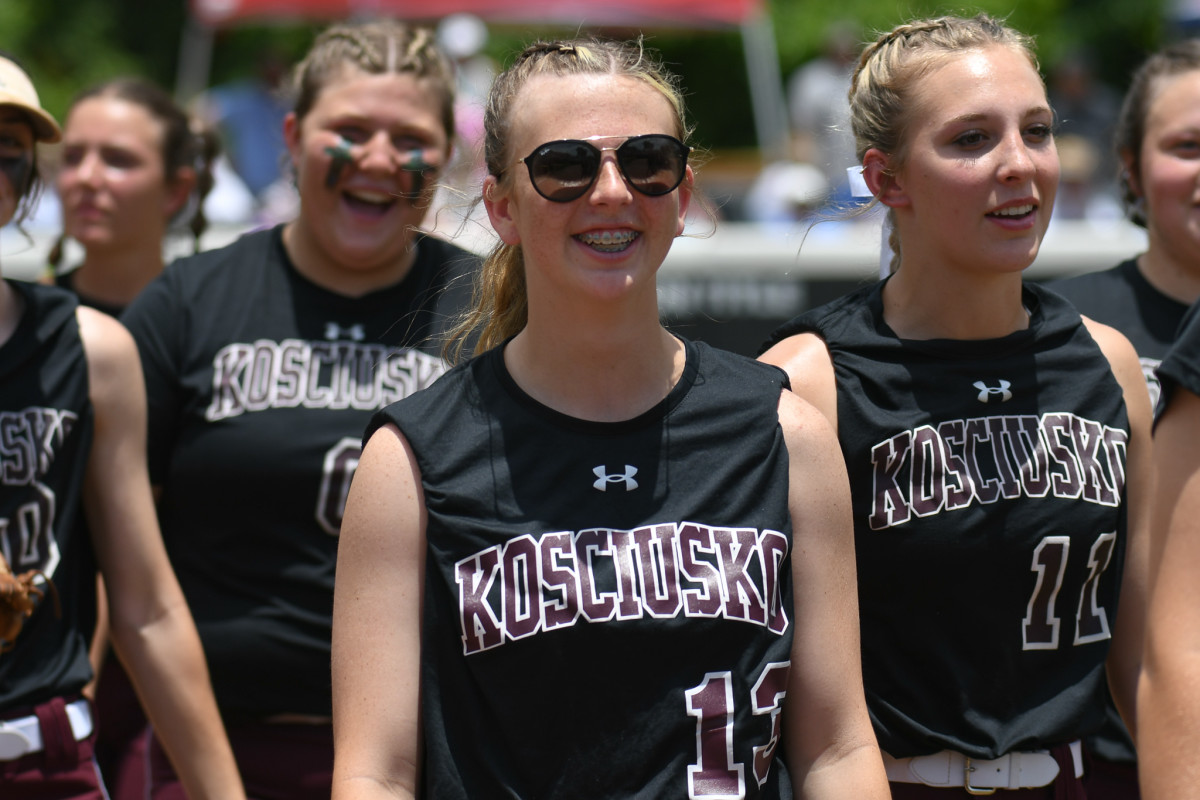Kosciusko vs Sumrall MHSAA Softball State Championship2